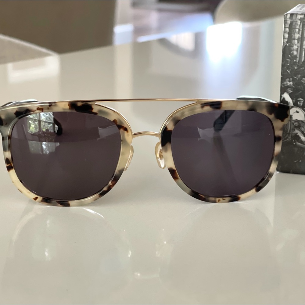 Krewe CL-10 oyster 24K sunglasses